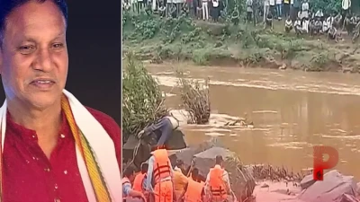 बालाघाट में पंचायत सचिव का बहा शव, ड्यूटी से घर लौटते समय उफनते नाले में हुए थे लापता