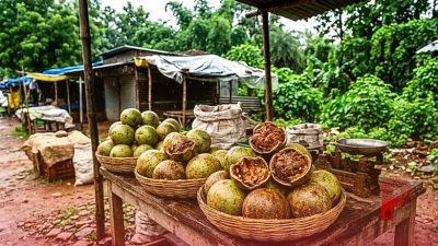छत्तीसगढ़ का खास जंगली फल कैथ: बरसात में मिलता है सिर्फ एक महीना, स्वाद और सेहत का अनूठा मेल