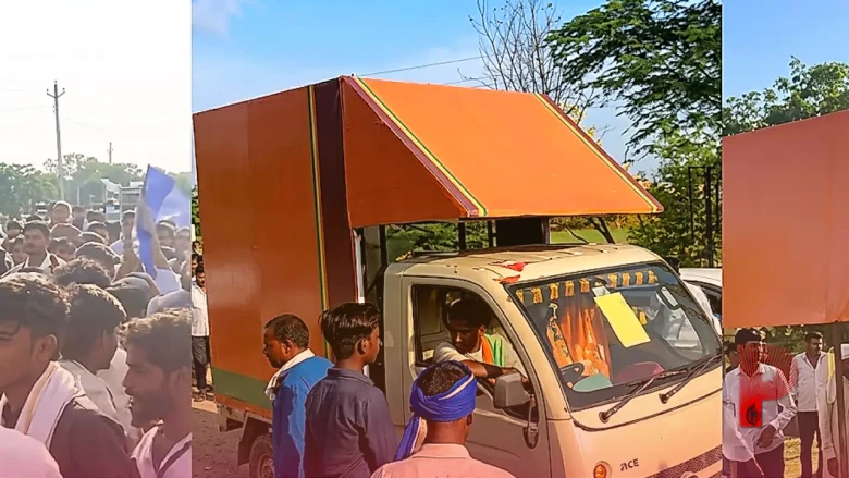 दतिया उपचुनाव में बवाल, बीजेपी के प्रचार वाहन पर भीड़ का हमला, पोस्टर फाड़े और गाली-गलौज