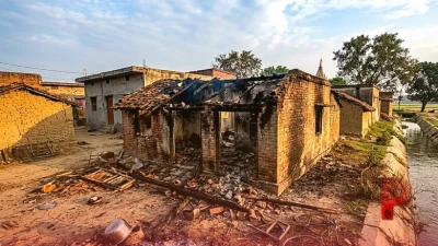 रोहतास में सनसनीखेज वारदात: मजदूर की गोली मारकर हत्या के बाद शव नहर में फेंका, भड़की भीड़ ने आरोपी का घर फूंका