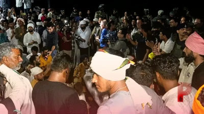 भोपाल में किसानों का बड़ा आंदोलन, सीएम हाउस घेरने पर अड़े 2 हजार से अधिक प्रदर्शनकारी