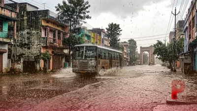 झारखंड में मानसून का जोरदार असर, रांची और बोकारो समेत 10 जिलों में भारी बारिश का अलर्ट जारी