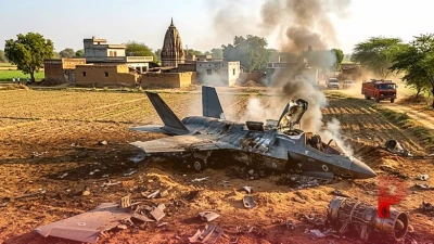 कैलिफोर्निया में हादसा: सैन डिएगो एयर बेस के पास क्रैश हुआ F-35B फाइटर जेट