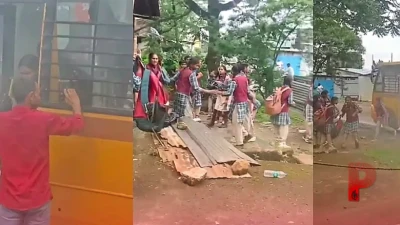 सीहोर: स्कूल बस से अचानक उठा धुआं, जान बचाने के लिए कूद पड़े मासूम बच्चे, फिटनेस जांच पर उठे बड़े सवाल
