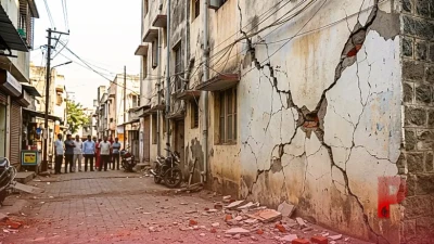महाराष्ट्र के नाशिक में भूकंप के झटकों से कांपी धरती, चार बार महसूस की गई हलचल, लोगों में दहशत