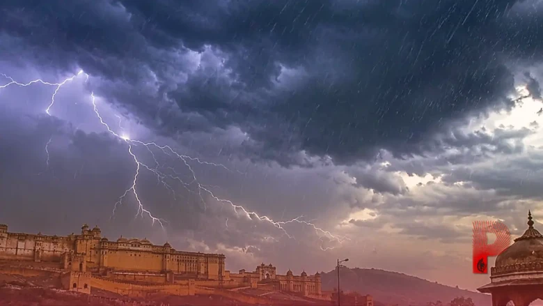 राजस्थान में मौसम का मिजाज बदला, जयपुर समेत 14 जिलों में झमाझम बारिश और तेज हवाओं का अलर्ट