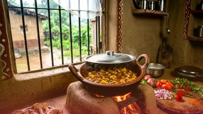 झारखंडी स्टाइल मशरूम ग्रेवी: बारिश के मौसम में घर पर बनाएं चटपटी और लाजवाब सब्जी