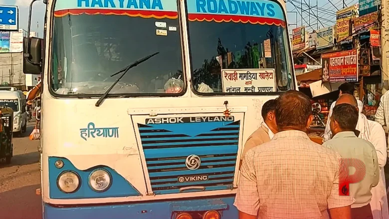 रेवाड़ी में नशे में धुत हरियाणा रोडवेज चालक के हाथ में थी 70 यात्रियों की जान, पुलिस की सख्ती से टला बड़ा हादसा