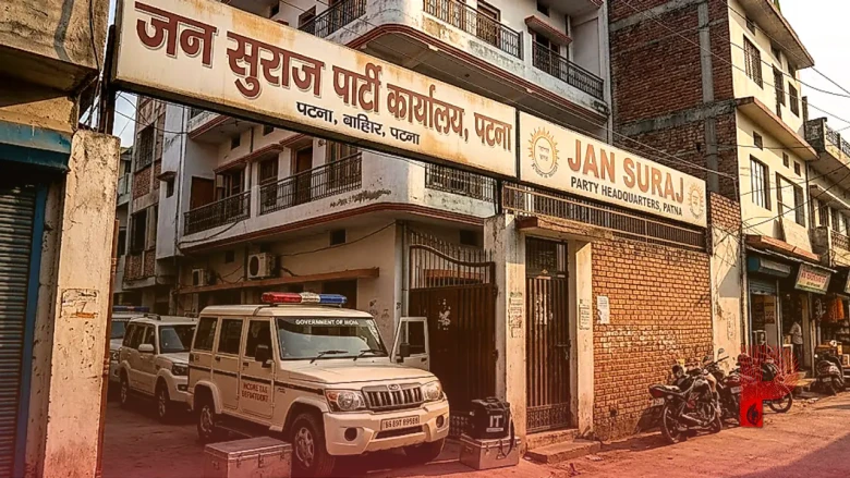 पटना: प्रशांत किशोर की पार्टी जन सुराज के दफ्तर पर आयकर विभाग का छापा, करीबी के होटल में भी तलाशी