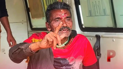 उज्जैन: बीच बाजार बुजुर्ग को मारी गोली, भागने के दौरान रेलवे ट्रैक पर फंस गया आरोपी का पैर