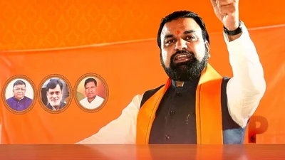 बांकीपुर में सम्राट चौधरी का जोरदार शक्ति प्रदर्शन, बीजेपी उम्मीदवार नीरज सिन्हा के लिए मांगा समर्थन
