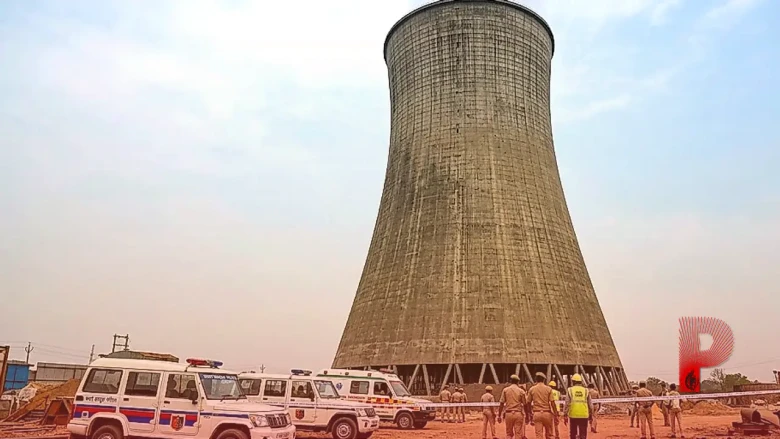 पश्चिम बंगाल के दुर्गापुर में बड़ा हादसा: कूलिंग टावर से गिरकर दो मजदूरों की दर्दनाक मौत