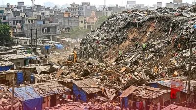 गिनी: कचरे का पहाड़ ढहने से बड़ा हादसा, 30 लोगों की मौत और मलबे में दबी कई बस्तियां