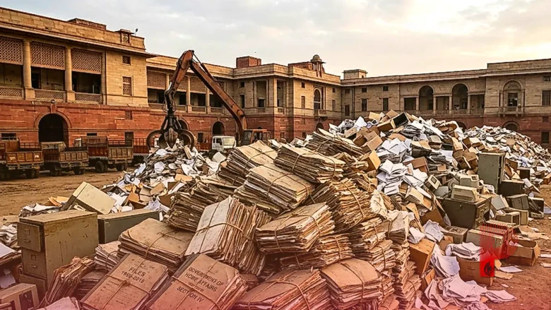 कबाड़ से कुबेर बनी केंद्र सरकार: पुरानी फाइलों और रद्दी को बेचकर कमाए 6000 करोड़