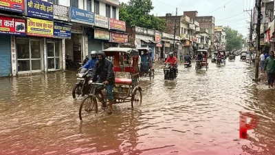 पटना में पहली बारिश ने ही खोली नगर निगम की पोल, जलभराव से बेहाल हुए कई इलाके