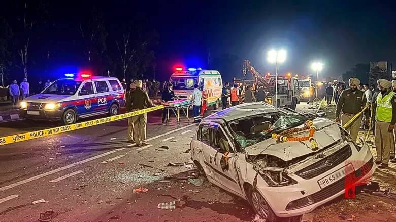 पंजाब के मोहाली में दर्दनाक सड़क हादसा: हिमाचल के कारोबारी के नवविवाहित बेटे-बहू और वकील की मौत, शादी से लौटते वक्त हुआ हादसा
