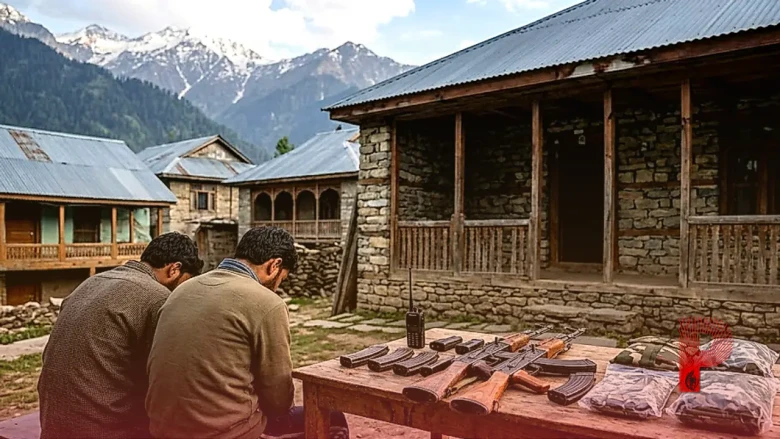 जम्मू-कश्मीर में सुरक्षाबलों का बड़ा प्रहार, आतंकियों के दो मददगार गिरफ्तार और हथियार बरामद