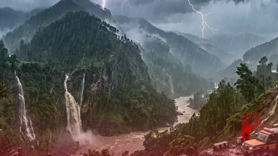 उत्तराखंड में मानसून हुआ मेहरबान: 8 जिलों में भारी बारिश का अलर्ट, IMD की चेतावनी