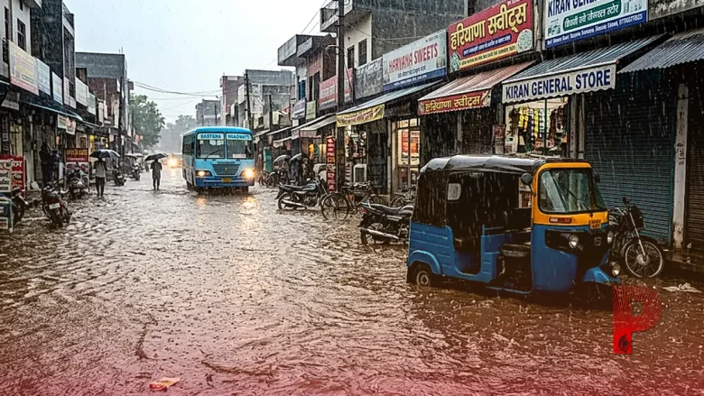मौसम का अलर्ट: हरियाणा के कई जिलों में भारी बारिश का खतरा, हिमाचल में भी चेतावनी