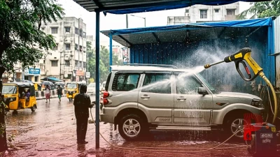 बारिश में कार की सफाई का आसान तरीका: इस खास प्रेशर गन से मिनटों में चमकाएं अपनी गाड़ी