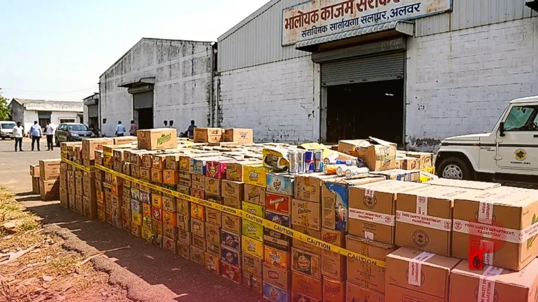 राजस्थान में एनर्जी ड्रिंक्स पर बड़ा एक्शन: अलवर और झालावाड़ में भारी मात्रा में स्टॉक सीज, भ्रामक दावों को लेकर खाद्य सुरक्षा विभाग सख्त