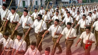 पश्चिम बंगाल में राष्ट्रीय स्वयंसेवक संघ का तेजी से बढ़ा कुनबा, केवल दो महीनों में जुड़े 30 हजार से अधिक नए सदस्य