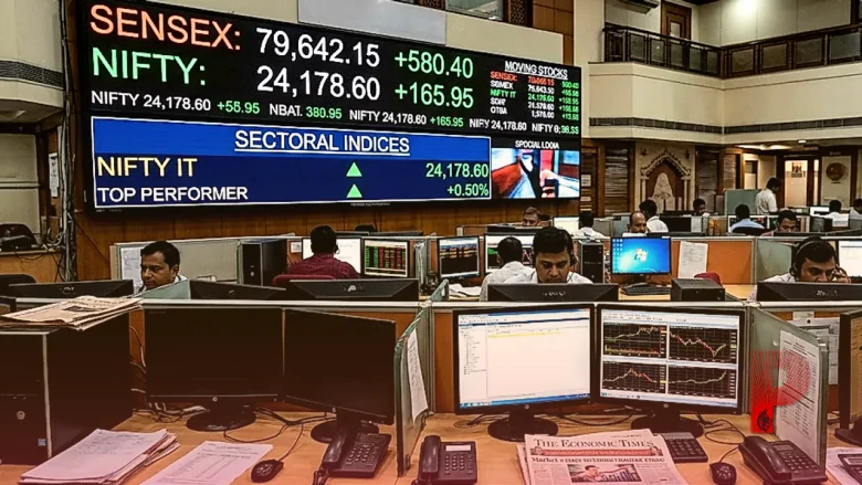 भारतीय शेयर बाजार में बंपर तेजी: आईटी शेयरों की लिवाली से सेंसेक्स 580 अंक उछला, निफ्टी 24,175 के पार बंद