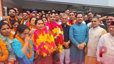 मंडी जिला परिषद चुनाव: भाजपा के अमरू राम बने चेयरमैन, बोदी देवी को मिली उपाध्यक्ष की कुर्सी, जयराम ठाकुर बोले- कांग्रेस के षड्यंत्र लंबे समय तक नहीं चलेंगे