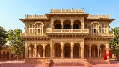 भरतपुर का ऐतिहासिक गंगा मंदिर: राजस्थानी वास्तुकला और अटूट आस्था का अद्भुत केंद्र