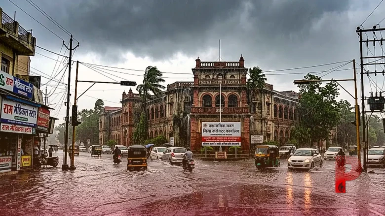 मध्य प्रदेश में मौसम का रौद्र रूप: कई जिलों में भारी बारिश का रेड अलर्ट जारी, तेज हवाओं से बढ़ेगी मुसीबत