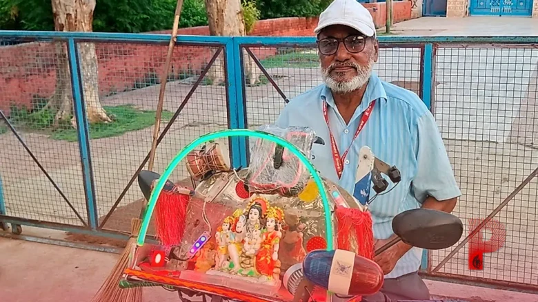 महंगाई और उम्र को दी मात, अंबाला के 66 वर्षीय हरीश गोयल ने 25वीं बार टीवीएस मोटरसाइकिल से शुरू की अमरनाथ यात्रा