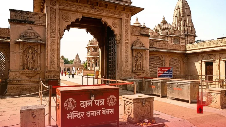 अखिलेश यादव का भाजपा और चंपत राय पर तीखा प्रहार, मंदिर के चढ़ावे में अवैध कब्जे का लगाया आरोप
