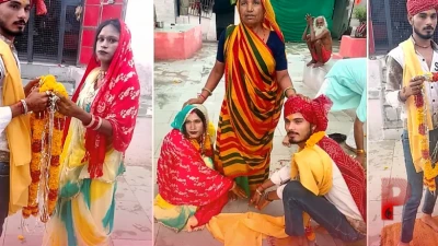 राजस्थान में अनोखी शादी: युवक ने किन्नर संग लिए सात फेरे, समाज की पुरानी सोच को दी मात