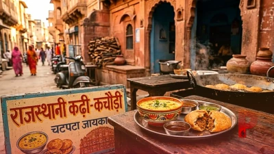 राजस्थानी कढ़ी-कचौड़ी की रेसिपी: घर पर तैयार करें राजस्थान का प्रसिद्ध और चटपटा जायका