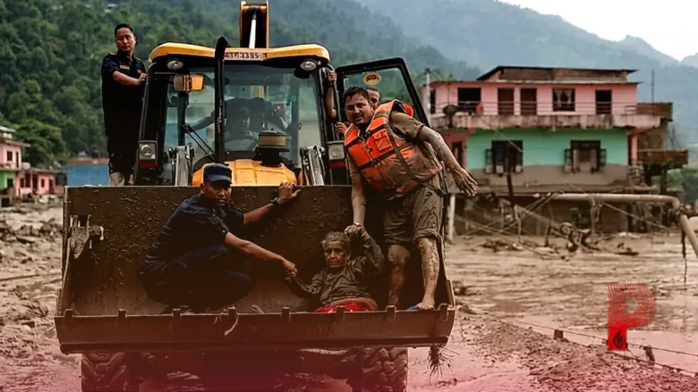 नेपाल बाढ़ का मंजर: मौत के मुंह में समाते-समाते बचा मजदूर, आम के पेड़ ने थामी सांसें