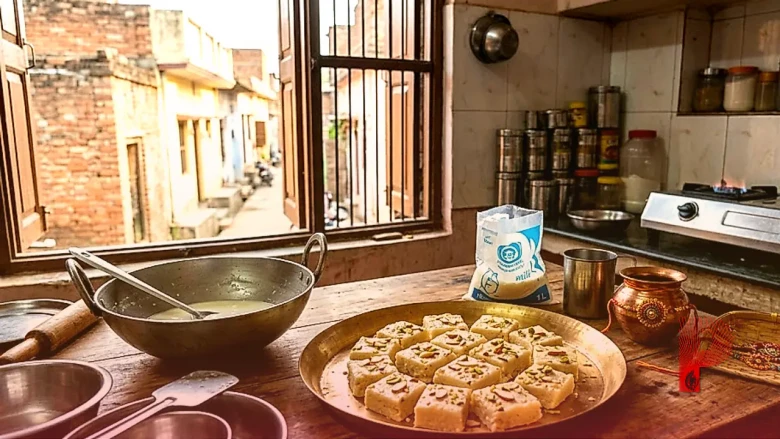 रक्षाबंधन पर खास तोहफा: सिर्फ 1 लीटर दूध से घर पर बनाएं बाजार जैसी शुद्ध खोया मिठाई