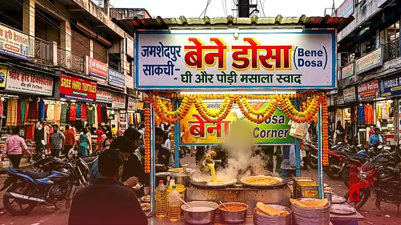 जमशेदपुर के साकची में 'बेने डोसा' का जलवा, घी और पोड़ी मसाले का स्वाद जीत रहा है लोगों का दिल
