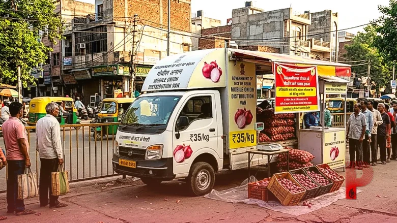 दिल्ली में ₹35 प्रति किलो मिल रहा प्याज, जानिए कहां-कहां लगी हैं सरकारी दुकानें और वैन