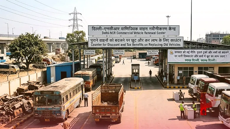 दिल्ली-NCR के लिए सरकार का बड़ा ऐलान, पुराने ट्रकों और बसों को बदलने पर मिलेगा भारी डिस्काउंट और टैक्स में छूट
