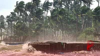बंगाल की खाड़ी में सक्रिय हुआ मौसमी सिस्टम, 17 घंटे के भीतर कई राज्यों में भारी बारिश और तबाही का अलर्ट