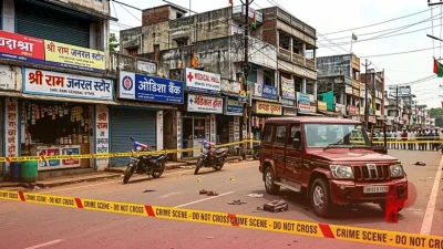 संबलपुर में दिनदहाड़े सनसनीखेज वारदात, व्यापारी की बीच सड़क पर गोली मारकर हत्या