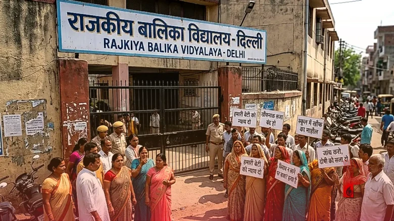 किताब न लाने की मिली खौफनाक सजा, दिल्ली के सरकारी स्कूल में बच्ची की मौत से मचा हड़कंप