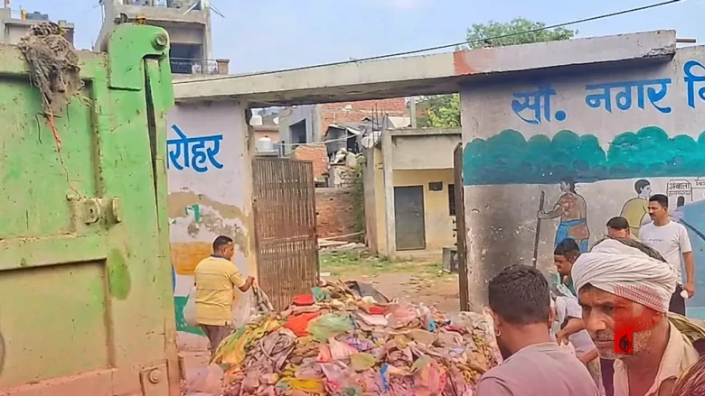 अंबाला में सफाई व्यवस्था ठप, कूड़ा सड़कों पर फेंकने से मचा हड़कंप