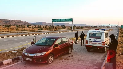समृद्धि महामार्ग पर खौफनाक वारदात: 12 नकाबपोशों ने पंक्चर की कार, लूटे 19 लाख