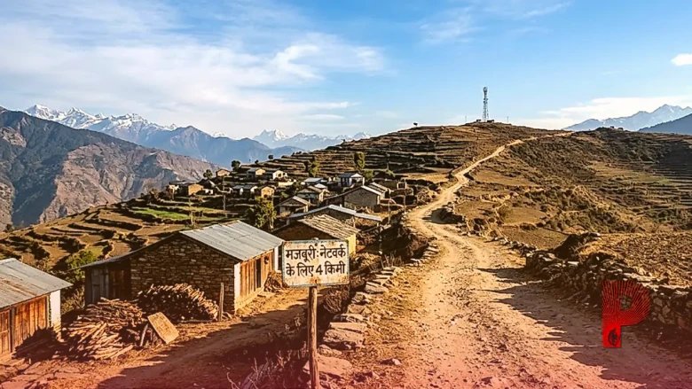 डिजिटल इंडिया में इस गांव के लोग नेटवर्क के लिए तरसे, फोन करने के लिए जाना पड़ता है 4 किलोमीटर दूर