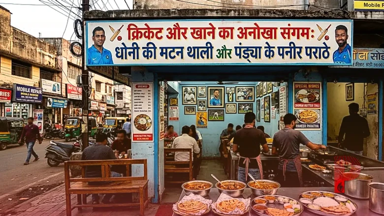 जमशेदपुर में क्रिकेट और खाने का अनोखा संगम: 'पंड्या के पनीर पराठे' और 'धोनी की मटन थाली' का लें स्वाद