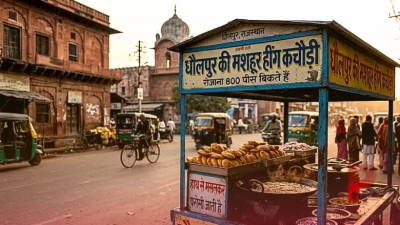 धौलपुर की मशहूर हींग कचौड़ी: हाथ से मसलकर परोसी जाती है ये खास डिश, रोजाना बिकते हैं 800 पीस