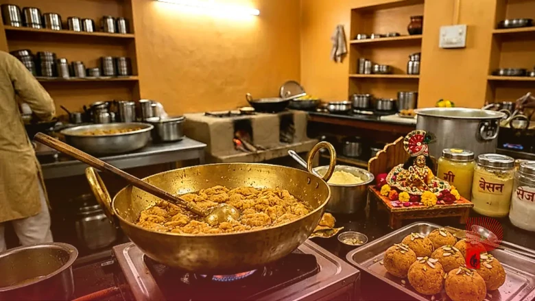 जन्माष्टमी के मौके पर झटपट तैयार करें बेसन पाक, 15 मिनट में बनेगा लड्डू गोपाल का खास भोग