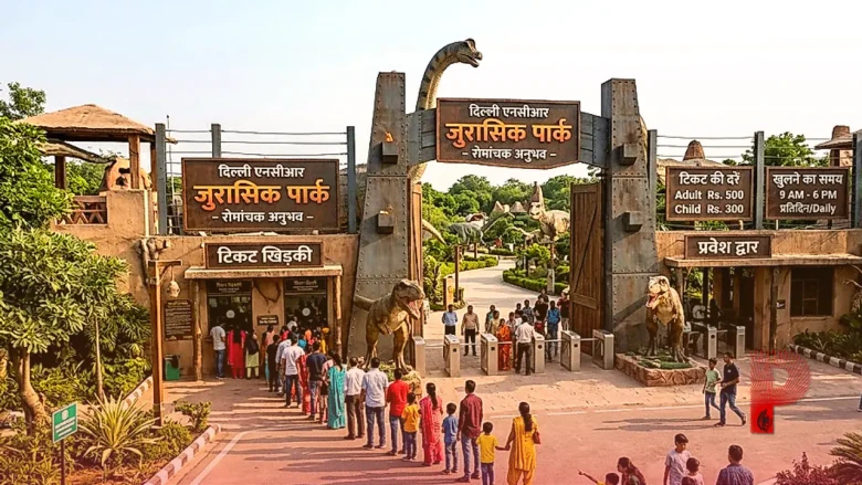 दिल्ली एनसीआर में जुरासिक पार्क का रोमांच: अब डायनासोर के बीच बिताएं यादगार पल, जानें टिकट और टाइमिंग