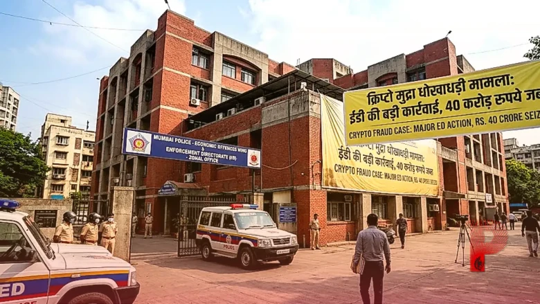 क्रिप्टो धोखाधड़ी का पर्दाफाश: 40 करोड़ रुपये हड़पने के मामले में ईडी की बड़ी कार्रवाई